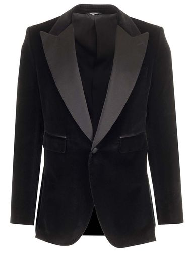 Velvet Tuxedo Jacket - Dolce & Gabbana - Modalova