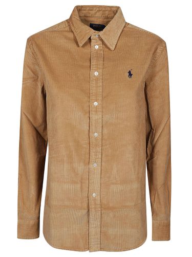 Long Sleeve Button Front Shirt - Polo Ralph Lauren - Modalova