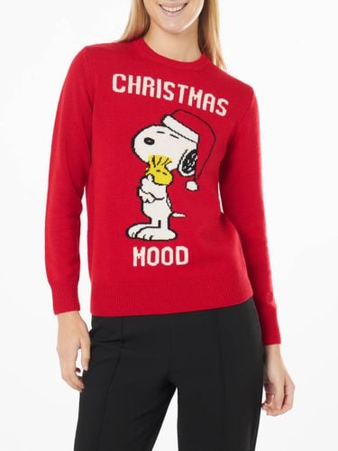 Woman Sweater Snoopy Christmas Peanuts Special Edition - MC2 Saint Barth - Modalova