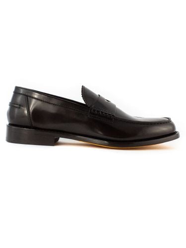 Doucal's Loafer In Black Leather - Doucal's - Modalova