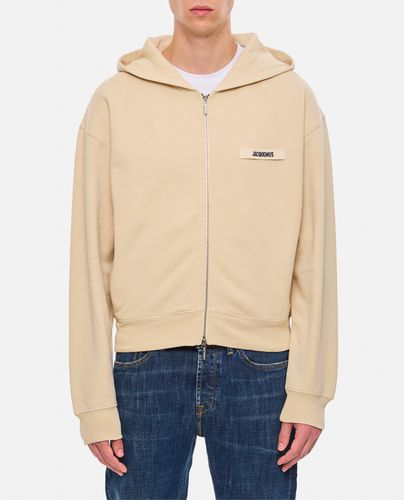 Jacquemus Zipped Cotton Sweatshirt - Jacquemus - Modalova