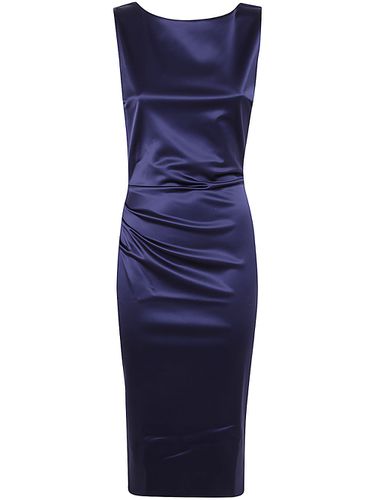 Ajour Satin Dress Jersey - La Petit Robe Di Chiara Boni - Modalova