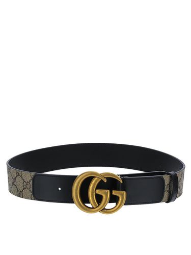 Gucci Gg Supreme Buckle Belt - Gucci - Modalova