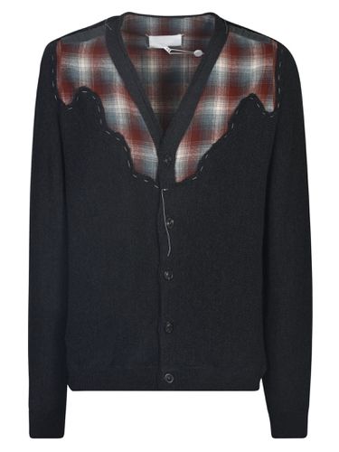 Maison Margiela Semi-check Cardigan - Maison Margiela - Modalova