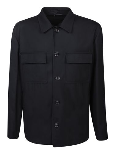 Lardini Ugo Black Overshirt - Lardini - Modalova