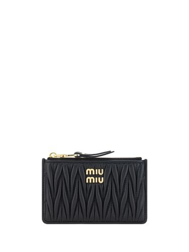 Miu Miu Card Case - Miu Miu - Modalova