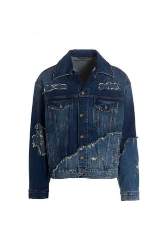 Patchwork Denim Jacket - Dolce & Gabbana - Modalova