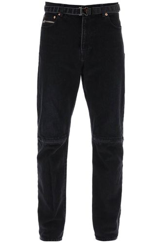 Sacai Slim Jeans With Belt - Sacai - Modalova