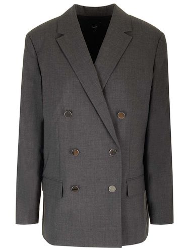 Theory Double-breasted Blazer - Theory - Modalova