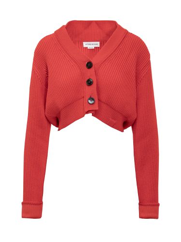 Cropped Vb Cardigan - Victoria Beckham - Modalova