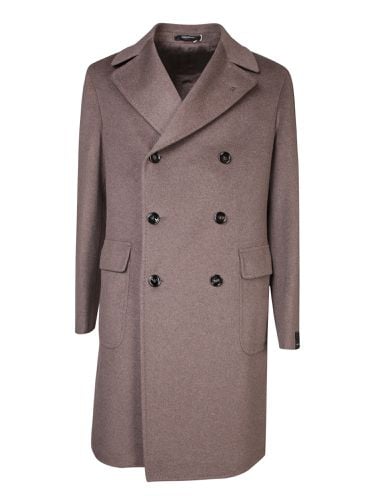 Tortora Cashmere Martingala Coat - Tagliatore - Modalova