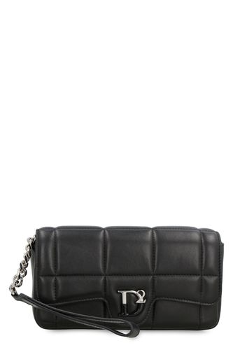 D2 Statement Leather Clutch - Dsquared2 - Modalova