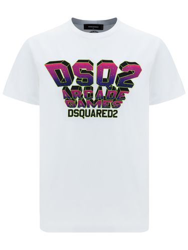 Dsquared2 Cotton Crew-neck T-shirt - Dsquared2 - Modalova