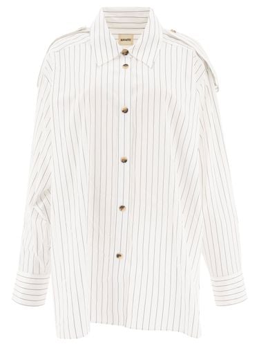 The Tamal Striped Button-up Shirt - Khaite - Modalova