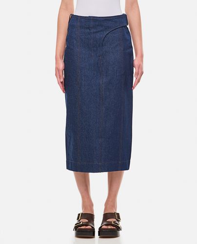 Jacquemus Midi Denim Skirt - Jacquemus - Modalova