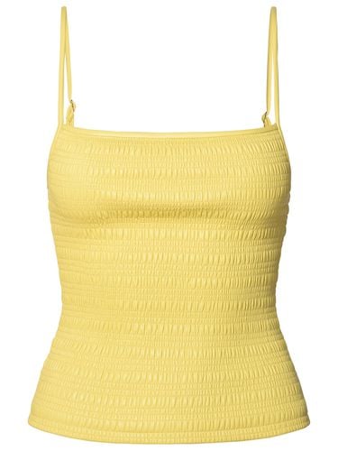 Arenda Tank Top In Lime Polyurethane Blend - Nanushka - Modalova