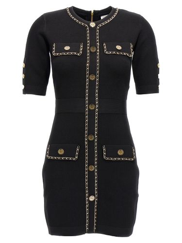 Chain Detail Dress - Elisabetta Franchi - Modalova