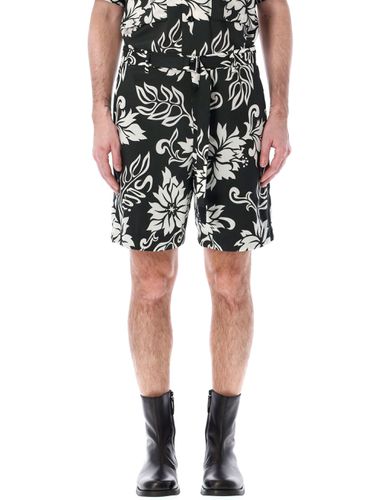 Sacai Floral Print Shorts - Sacai - Modalova