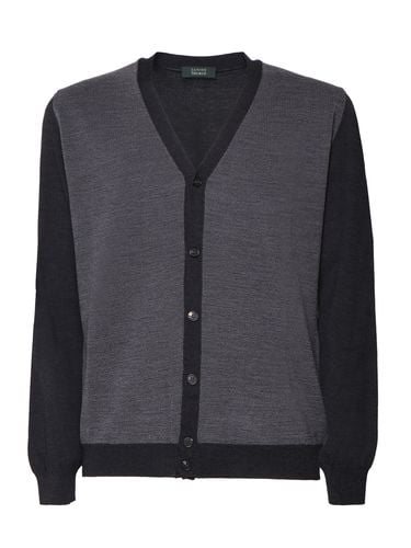 Zanone Wool Cardigan - Zanone - Modalova