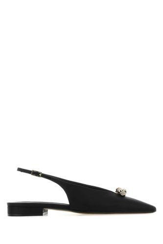 Lanvin Black Satin Ballerinas - Lanvin - Modalova