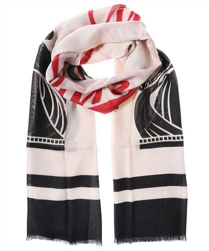 Modal And Cashmere Blend Scarf - Lanvin - Modalova