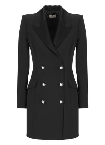 Double-breasted Blazer Dress - Elisabetta Franchi - Modalova