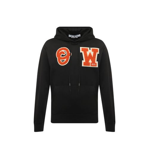 Off-White Hooded Logo Sweatshirt - Off-White - Modalova