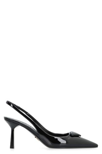 Patent Leather Slingback Pumps - Prada - Modalova