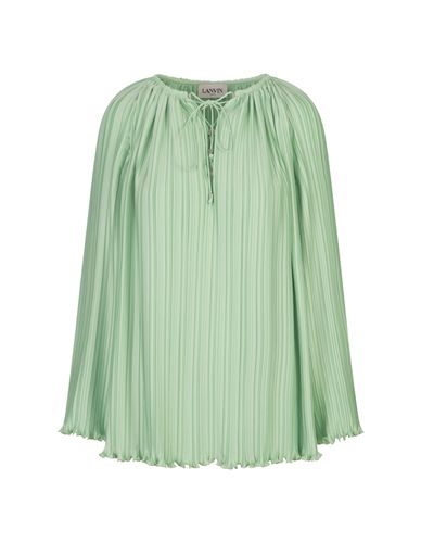 Lanvin Green Pleated Blouse - Lanvin - Modalova