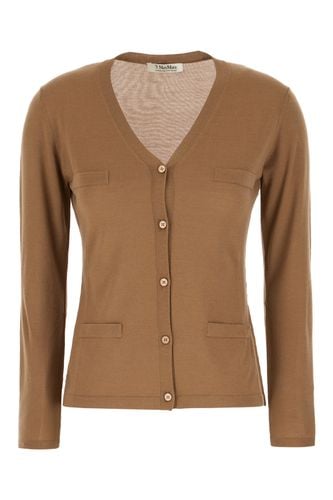 S Max Mara Camel Wool Cardigan - 'S Max Mara - Modalova