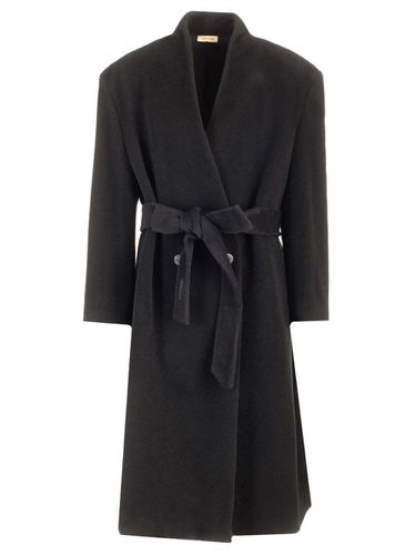 Lapelless Oversized Coat - Fear of God - Modalova