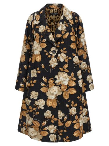 Dolce & Gabbana Brocade Coat - Dolce & Gabbana - Modalova