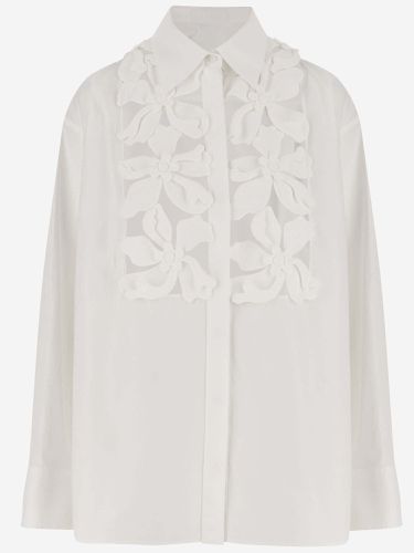 Valentino Cotton Poplin Shirt - Valentino - Modalova