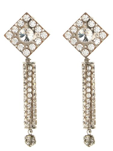 Alessandra Rich Crystal Earrings - Alessandra Rich - Modalova