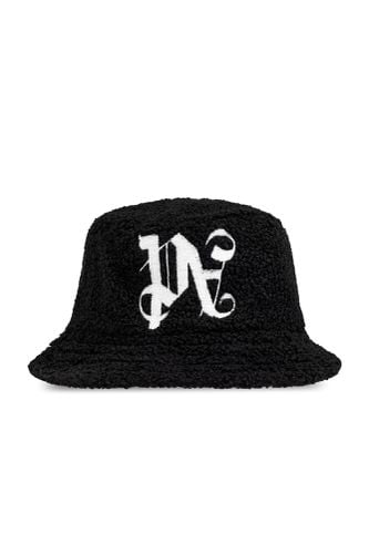 Palm Angels Hat With Logo - Palm Angels - Modalova