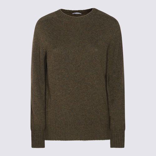 Malo Brown Wool Knitwear - Malo - Modalova