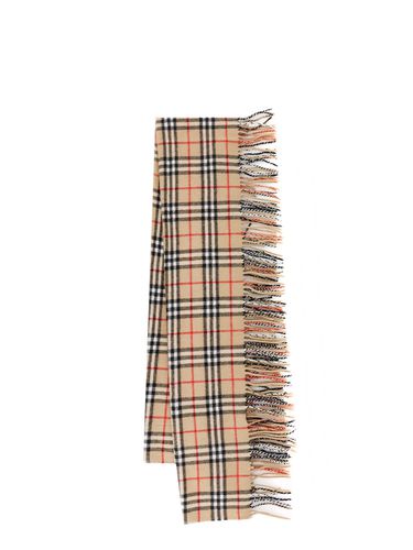 Burberry Nova-check Fringed Scarf - Burberry - Modalova