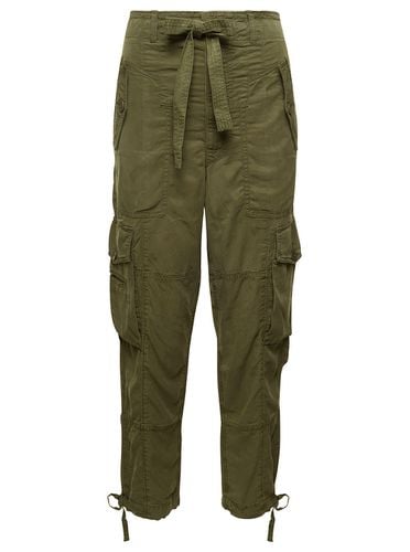 Cargo Tapered Pants With Drawstring In Lyocell Blend Woman - Polo Ralph Lauren - Modalova