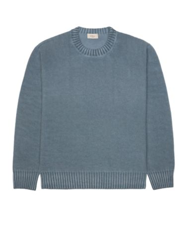 Mens Crewneck Sweater Air Force Blue - Altea - Modalova