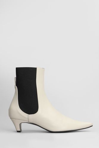 Puntes High Heels Ankle Boots In Leather - Roberto Festa - Modalova