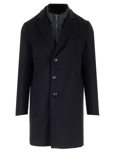 Ingle-breasted Wool And Cashmere Coat - Barba Napoli - Modalova