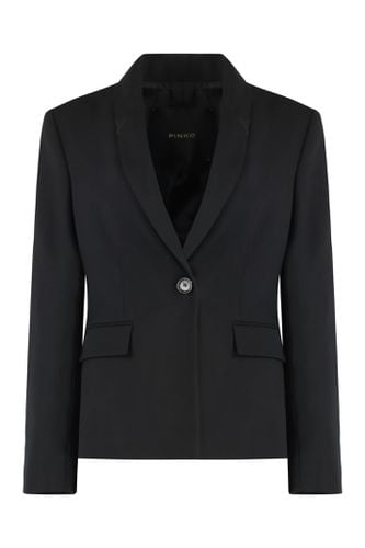 Giappone Single-breasted One Button Jacket - Pinko - Modalova