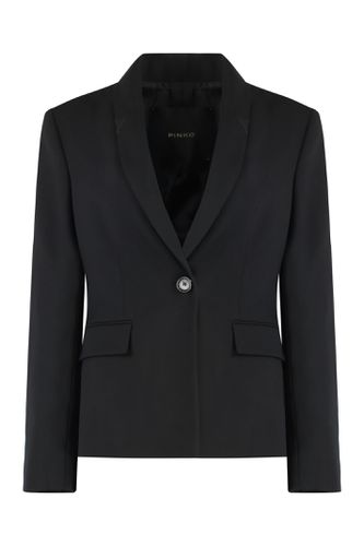 Giappone Single-breasted One Button Jacket - Pinko - Modalova