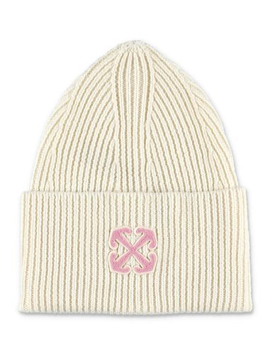 Off-White Arrow Beanie - Off-White - Modalova