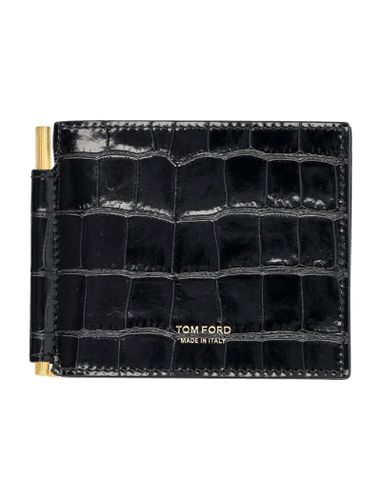 Tom Ford Money Clip Cocco Print - Tom Ford - Modalova