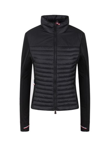 Padded Polartec Zip-up Sweatshirt - Moncler - Modalova