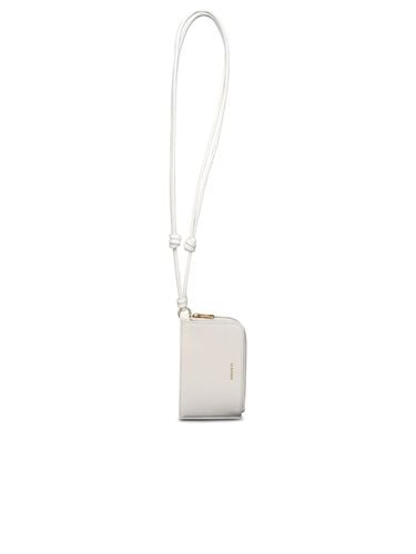 Jil Sander Ivory Leather Cardholder - Jil Sander - Modalova