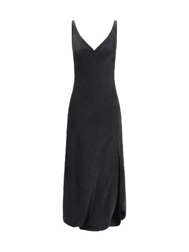 Cracked Finish Long Dress - Alexander McQueen - Modalova