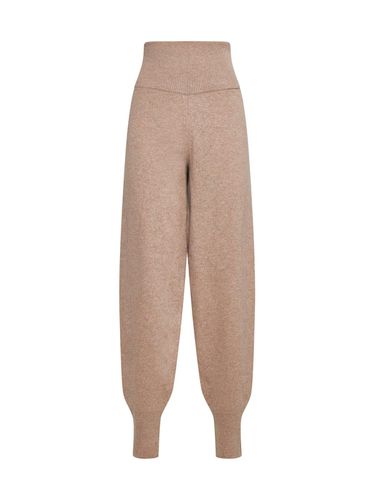 High Waist Knitted Track Trousers - Lemaire - Modalova