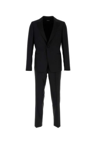 Zegna Midnight Blue Wool Suit - Zegna - Modalova